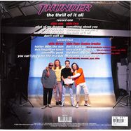 Back View : Thunder - THE THRILL OF IT ALL (pink & clear 2LP) - BMG Rights Management / 405053886057