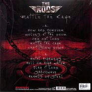 Back View : The Rods - RATTLE THE CAGE (LTD. TRANSPARENT GREEN VINYL) (LP) - Massacre / MASLG 1341
