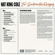 Back View : Nat King Cole - FOR SENTIMENTAL REASONS (LP) - BMG Rights Mgmt GmbH / 3848400