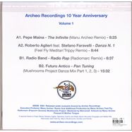 Back View : Various Artists - ARCHEO 10 YEARS ANNIVERSARY - VOLUME 1 (SKY BLUE VINYL+GADGETS) - Archeo Recordings / AR028SB