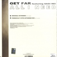 Back View : Get Far feat. Sagi Rei - ALL I NEED - Melodica / mela027