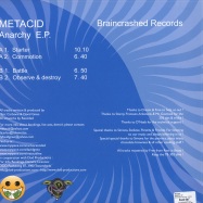 Back View : Metacid - ANARCHY EP - Braincrashed Records / BC001