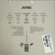 Back View : Jtothec - SOMEBODY HAD TO MAKE THIS RECORD (CD) - MAYWAY RECORDS  / mayway003cd