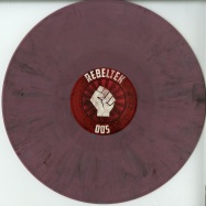 Back View : Miss Djax - FEEDER / TECHNO CRUSADERS (COLOURED  VINYL) - Rebeltek / REBELTEK005