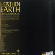 Back View : Throbbing Gristle - HEATHEN EARTH (LTD BLUE LP + MP3 + BOOKLET) - Mute / TGLP5