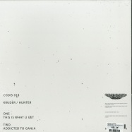 Back View : Kruder / Hunter - THIS IS WHAT U GET / ADDICTED TO GANJA - COMPOST DISCO / CODIS018-1