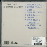 Back View : Etienne Jaumet - 8 REGARDS OBLIQUES (CD) - Versatile / VERCD38