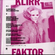 Back View : Gesetz Der Oktaven - KLIRRFAKTOR EP - Third Ear / 3eep201801