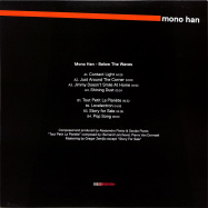Back View : Mono Han - BELOW THE WAVES (LP) (COLOURED VINYL) - Disco Modernism / DM027