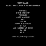 Back View : Osunlade - BASIC SKETCHES FOR BEGINNERS (2X12INCH) - Yoruba Records / NONE