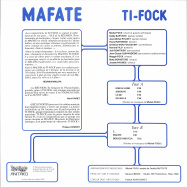 Back View : TI-FOCK - MAFATE - Antako Records / ANTK 01