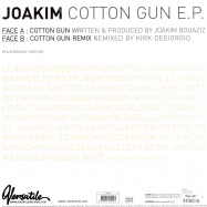 Back View : Joakim - COTTON GUN EP - Versatile / Ver026