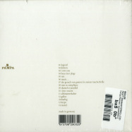 Back View : Isolee - REST (REMASTERED) (CD) - Pampa Records / pampacd003-2