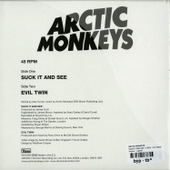Back View : Arctic Monkeys - SUCK IT AND SEE (7 INCH + DL CODE) - Domino / rug438