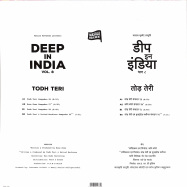 Back View : Todh Teri - DEEP IN INDIA VOL.8 (LIMITED) - Todh Teri / TODH008