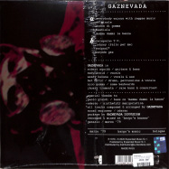 Back View : Gaznevada - GAZNEVADA (LP, 2021 REISSUE) - Italian Records, Disordine / EXIT0013
