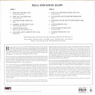 Back View : Ella Fitzgerald & Louis Armstrong - ELLA & LOUIS AGAIN (180g LP) - NO FRILLS / CATLP122