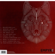 Back View : Empyre - RELENTLESS (LIM CLEAR RED VINYL) (LP) - Kscope / 1082041KSC