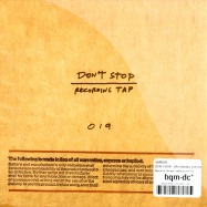 Back View : Various - DON T STOP - RECORDING TAP (CD) - Numero Group / numero019cd