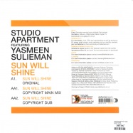 Back View : Studio Apartment feat Yasmeen Sulieman - SUN WILL SHINE - Defected / dftd198