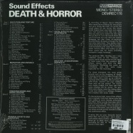 Back View : BBC Sound Effects - DEATH & HORROR O.S.T. (180G BLOOD SPLATTERED VINYL LP) - Demon Records / demrec176
