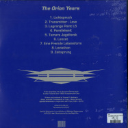 Back View : Age - THE ORION YEARS (25TH ANNIVERSARY)(2X12 INCH) - Hybride Sentimento / HYB.003