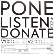 Back View : Pone - LISTEN AND DONATE (2LP, LTD.PICTURE VINYL) - Naive / BLVM 7439LP