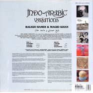 Back View : Baligh Hamdi & Magid Khan - INDO-ARABIC VARIATIONS (LP) - Altercat / ALT016