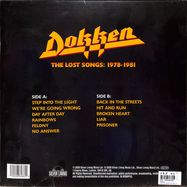 Back View : Dokken - THE LOST SONGS:1978-1981 (LP) - Silver Lining / 9029684862