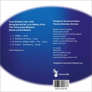 Back View : Stuttgarter Kammerorchester - SCHUBERT:#2DER TOD UND DAS MDCHEN (LP) - Sko Records / 2958979SKO
