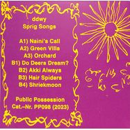 Back View : ddwy - SPRIG SONGS - Public Possession / PP098