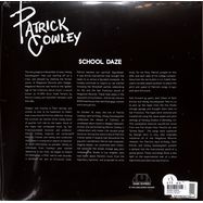 Back View : Patrick Cowley - SCHOOL DAZE (2LP) - Dark Entries / DE 052LP