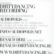 Back View : David Garcet - REDEMPTION - Dirty Dancing / DDR015