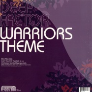 Back View : Deep Factor - WARRIORS THEME - Feelinmusic / FM004