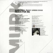 Back View : Murk pres. Funky Green Dogs - REACH FOR ME - Cr2 Records / 12c2066