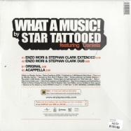 Back View : Star Tattooed feat Daniela - WHAT A MUSIC - Universal / uni5304544