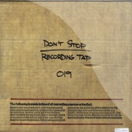 Back View : Various - DON T STOP - RECORDING TAP (3LP) - Numero Group / numero019lp