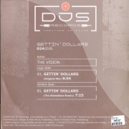 Back View : Vision - GETTIN DOLLARS - Djs Records / djs024