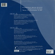 Back View : Hydroponic Sound System - WHAT ITS SUPPOSED TO BE (HOME AND GARDEN MIXES) - Icon Records / ICON 004