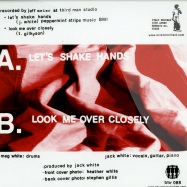 Back View : White Stripes - LET S SHAKE HANDS (7 Inch) - Italy Records / tmr088