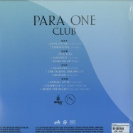 Back View : Para One - CLUB (2X12 LP + CD) - Because / BEC5161863