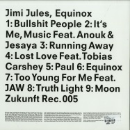 Back View : Jimi Jules - EQUINOX (2XLP) - Zukunft Recordings / ZKR005