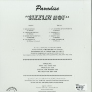 Back View : Paradise - SIZZLIN HOT (LP) - FREDERIKSBERG RECORDS / FRB 004