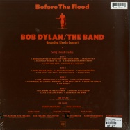 Back View : Bob Dylan & The Band - BEFORE THE FLOOD (180G 2X12 LP + MP3) - Sony Music / 88985451741