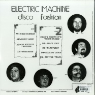 Back View : Electric Machine - DISCO FASHION (OFFICIAL REISSUE, 180G LP) - Erezioni / ERZ-002