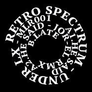 Back View : Retro Spectrum - UNDER LX (CLEAR BLACK MARBLED / 180G / VINYL ONLY) - Mont Lake Records / MLR001