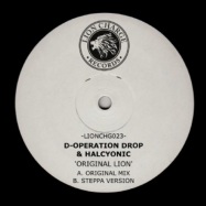 Back View : D-Operation Drop & Halcyonic - ORIGINAL LION - Lion Charge Records / LIONCHG023