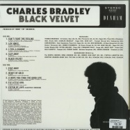 Back View : Charles Bradley - BLACK VELVET (LP + MP3) - Daptone Records  / DAP054-1