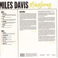 Back View : Miles Davis - MILESTONES (LP) - Dreyfus Jazz / 405053848398