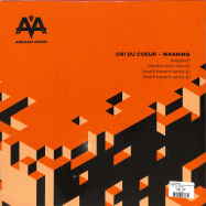 Back View : Cri Du Coeur - WARNING (DUSTIN ZAHN, MARK BROOM REMIX) - Arkham Audio / ARKIO002